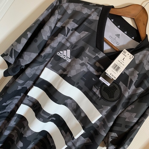 Adidas Tan AOP Digital Camo Graphic Jersey - Picture 6 of 8